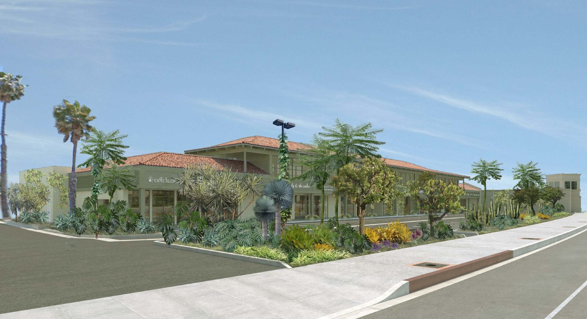 front rendering