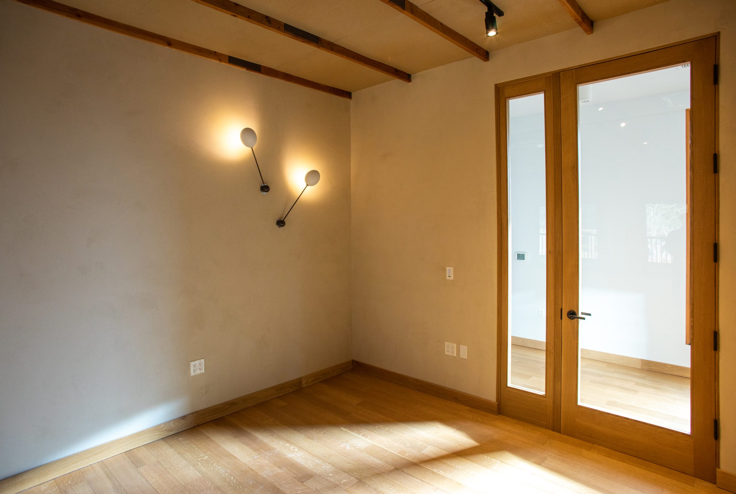 office w light and door